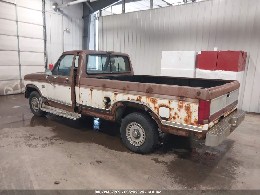 1986 Ford F150 VIN: 1FTCF15Y6GPB24470 Lot: 39457209