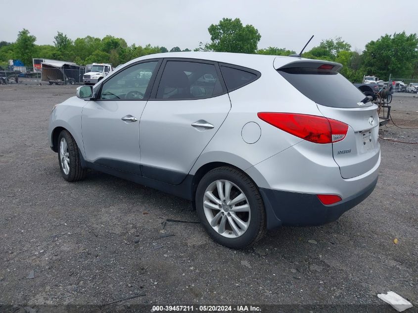 2013 Hyundai Tucson Limited VIN: KM8JU3AC1DU744459 Lot: 39457211