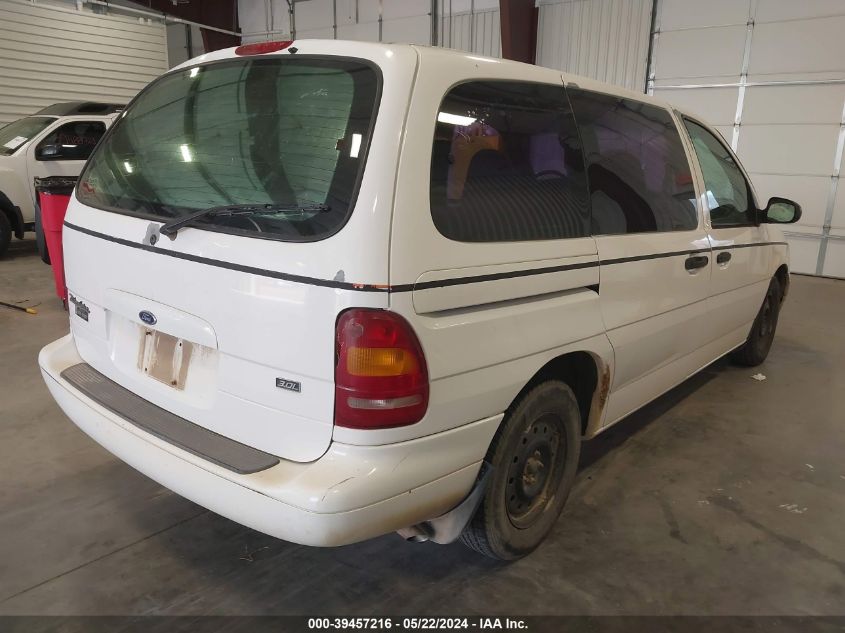 1998 Ford Windstar Standard VIN: 2FTDA54U9WBB51290 Lot: 39457216