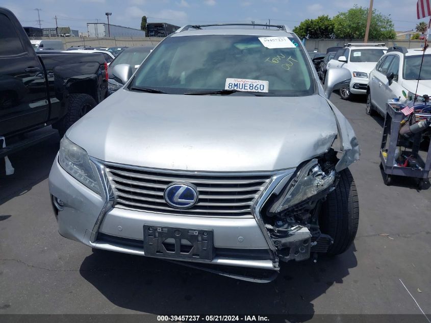 2015 Lexus Rx 450H VIN: 2T2BC1BA1FC006766 Lot: 39457237