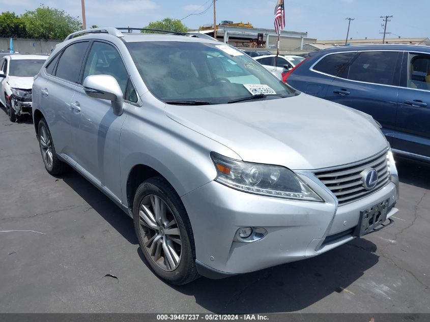 2015 Lexus Rx 450H VIN: 2T2BC1BA1FC006766 Lot: 39457237