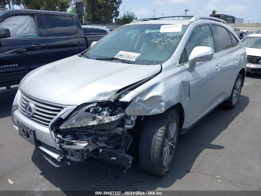 2015 Lexus Rx 450H VIN: 2T2BC1BA1FC006766 Lot: 39457237