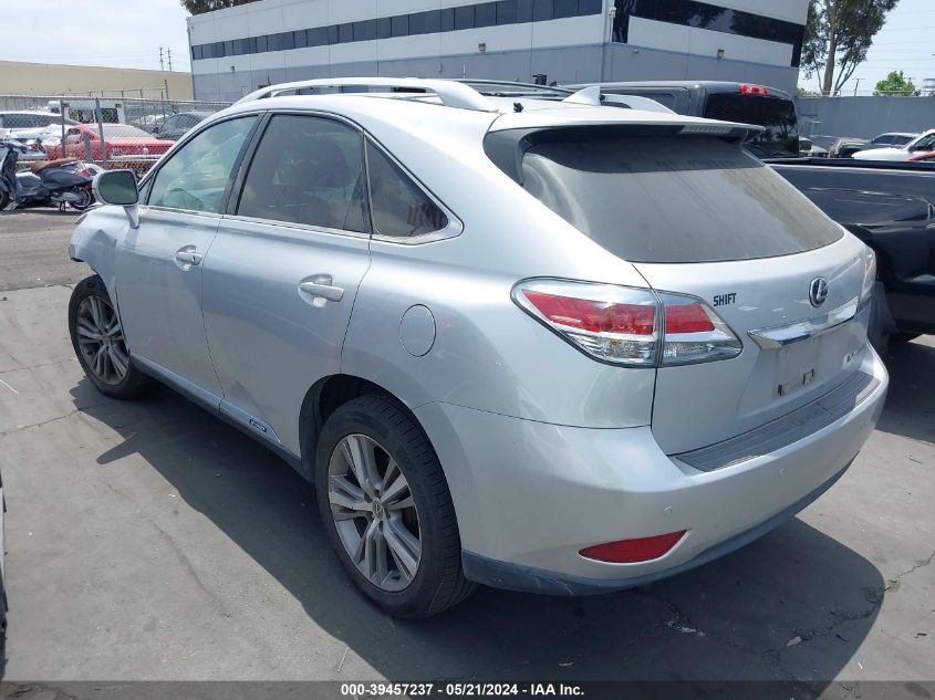 2015 Lexus Rx 450H VIN: 2T2BC1BA1FC006766 Lot: 39457237