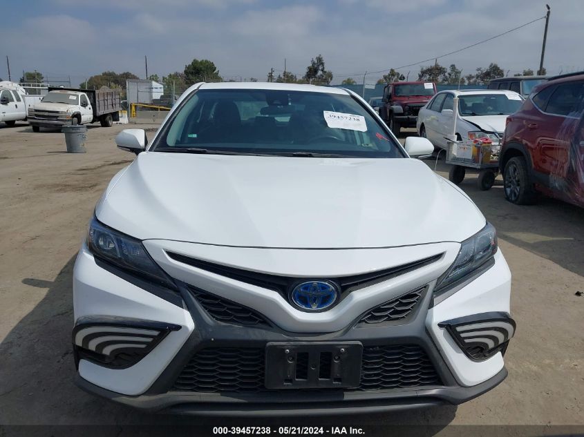 2022 Toyota Camry Se Hybrid VIN: 4T1G31AK5NU577727 Lot: 39457238