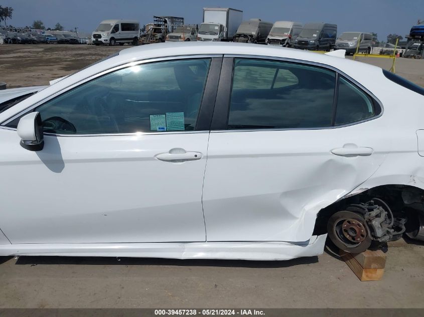 2022 Toyota Camry Se Hybrid VIN: 4T1G31AK5NU577727 Lot: 39457238