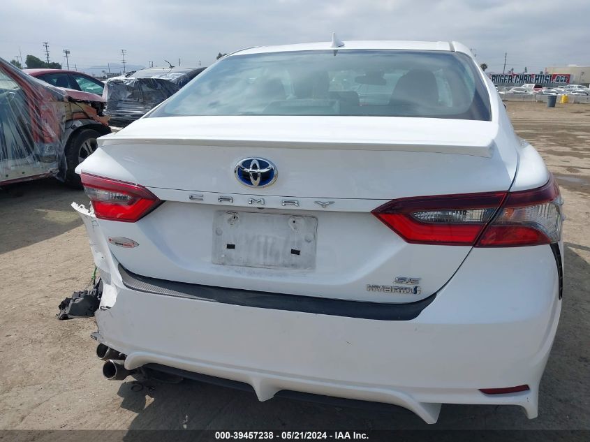 2022 Toyota Camry Se Hybrid VIN: 4T1G31AK5NU577727 Lot: 39457238
