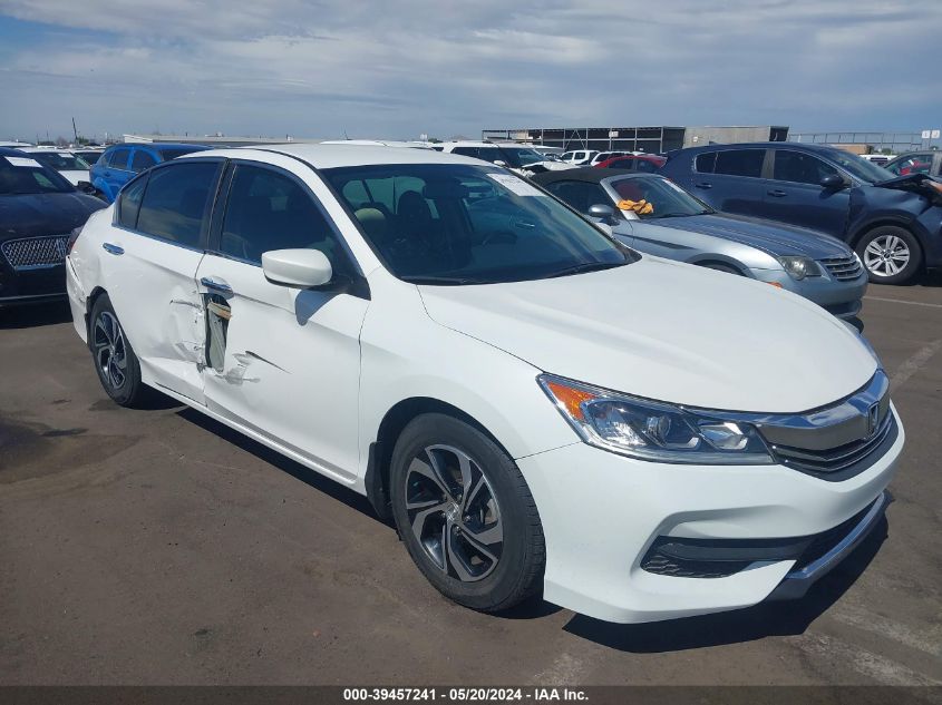 2016 Honda Accord Lx VIN: 1HGCR2F30GA127790 Lot: 39457241