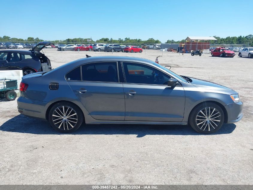 2015 Volkswagen Jetta 1.8T Sport VIN: 3VWD17AJ6FM344045 Lot: 39457242