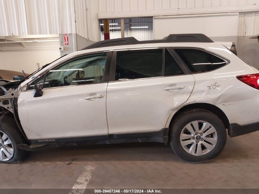 2017 Subaru Outback 2.5I Premium VIN: 4S4BSACC8H3289570 Lot: 39457246