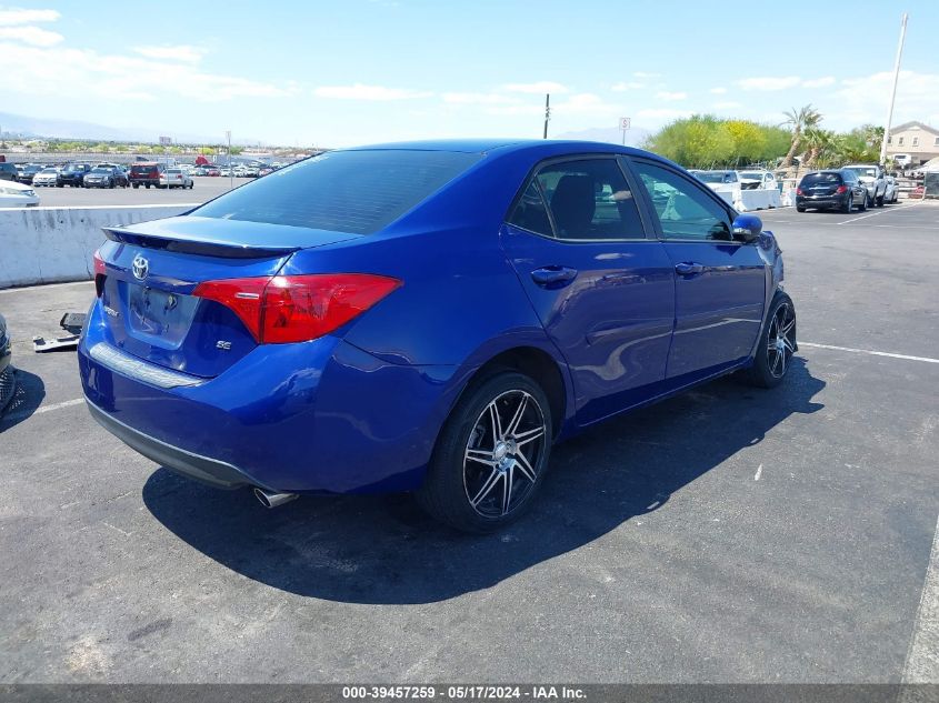 2017 Toyota Corolla Se VIN: 2T1BURHE5HC865789 Lot: 39457259