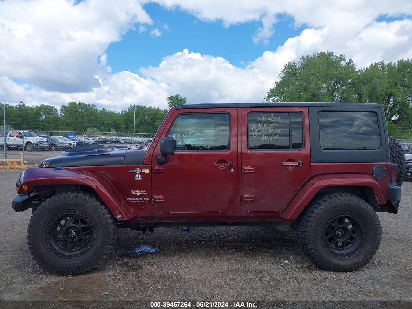 2008 Jeep Wrangler Unlimited Sahara VIN: 1J4GA59168L500821 Lot: 39457264