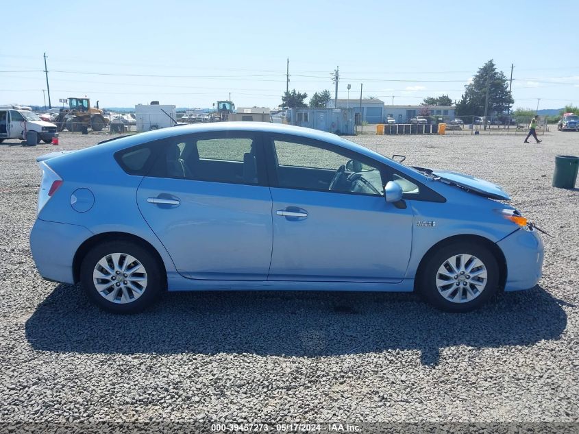 2012 Toyota Prius Plug-In VIN: JTDKN3DP9C3002917 Lot: 39457273