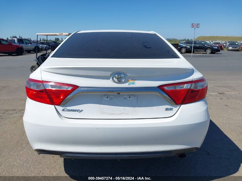 2016 Toyota Camry Se VIN: 4T1BF1FK2GU154326 Lot: 39457274