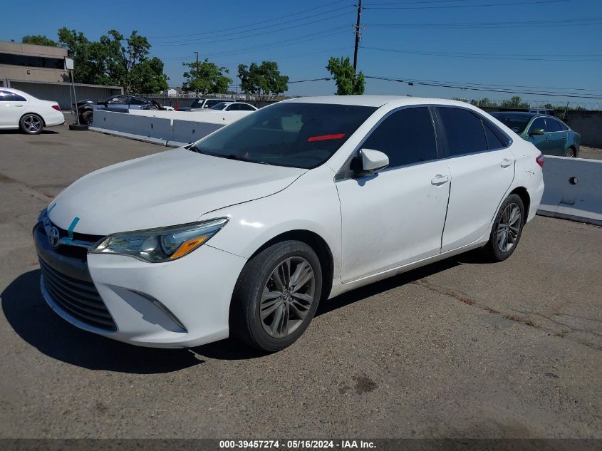 2016 Toyota Camry Se VIN: 4T1BF1FK2GU154326 Lot: 39457274