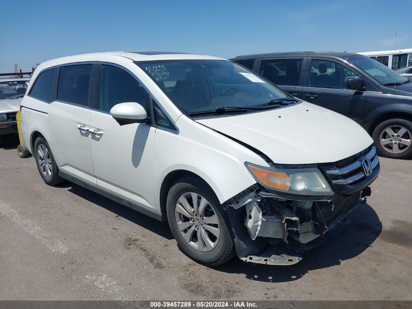 2015 Honda Odyssey Ex-L VIN: 5FNRL5H66FB094576 Lot: 39457289