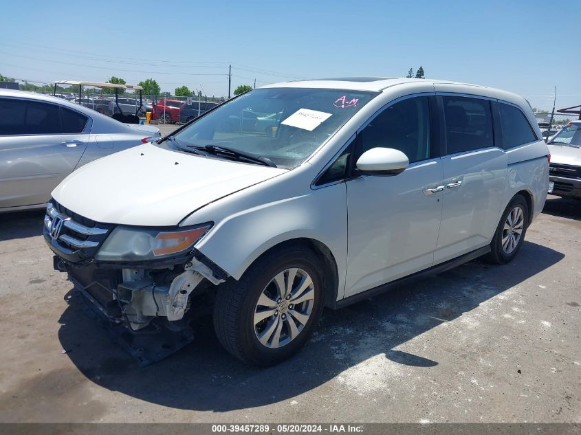 2015 Honda Odyssey Ex-L VIN: 5FNRL5H66FB094576 Lot: 39457289