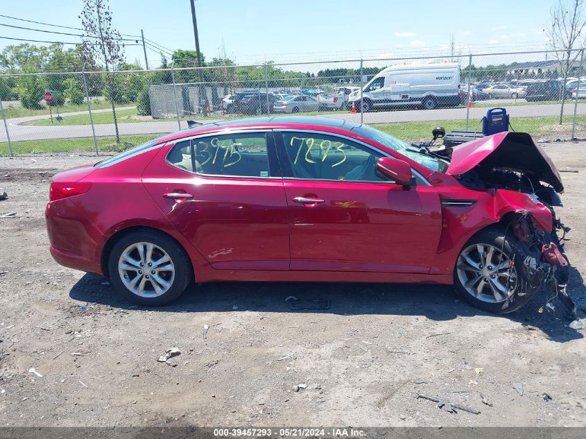 2013 Kia Optima Ex VIN: 5XXGN4A74DG246279 Lot: 39457293