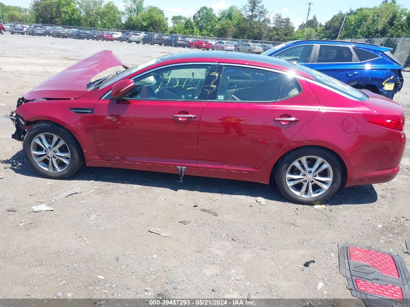 2013 Kia Optima Ex VIN: 5XXGN4A74DG246279 Lot: 39457293