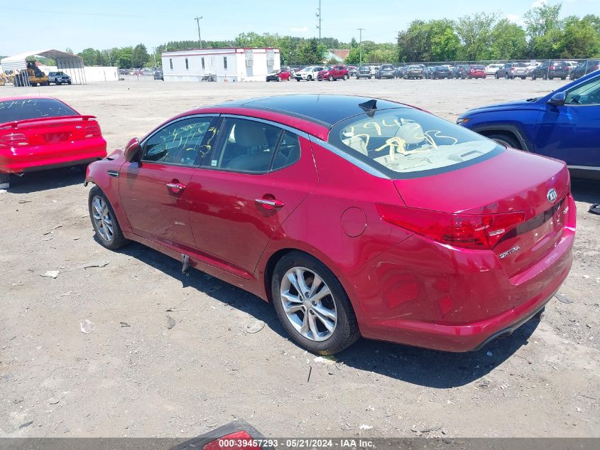 2013 Kia Optima Ex VIN: 5XXGN4A74DG246279 Lot: 39457293