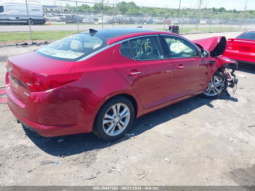 2013 Kia Optima Ex VIN: 5XXGN4A74DG246279 Lot: 39457293