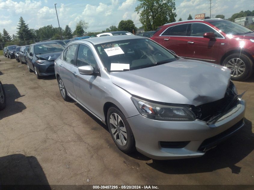 2015 Honda Accord Lx VIN: 1HGCR2F37FA142897 Lot: 39457295