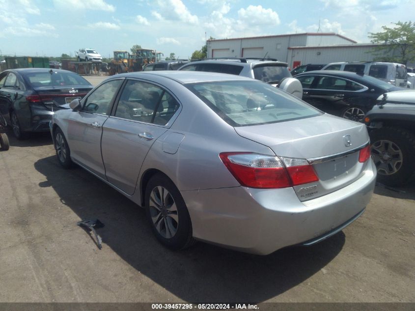 2015 Honda Accord Lx VIN: 1HGCR2F37FA142897 Lot: 39457295