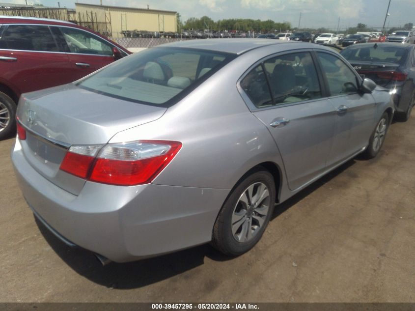 2015 Honda Accord Lx VIN: 1HGCR2F37FA142897 Lot: 39457295