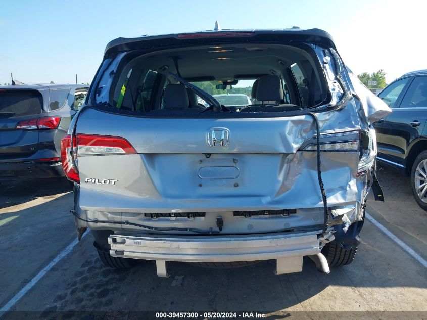 2019 Honda Pilot Lx VIN: 5FNYF5H12KB024753 Lot: 39457300