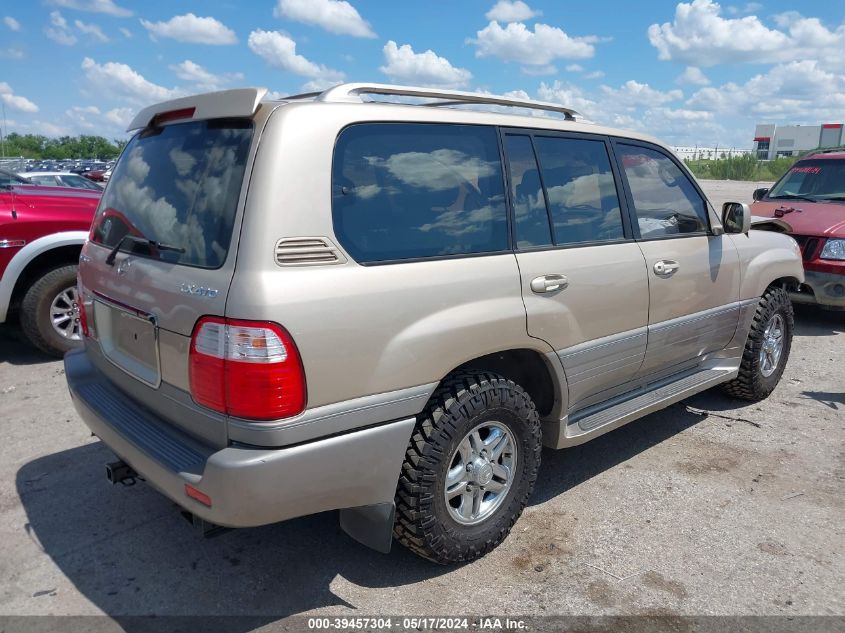 2002 Lexus Lx 470 VIN: JTJHT00W323516351 Lot: 39457304