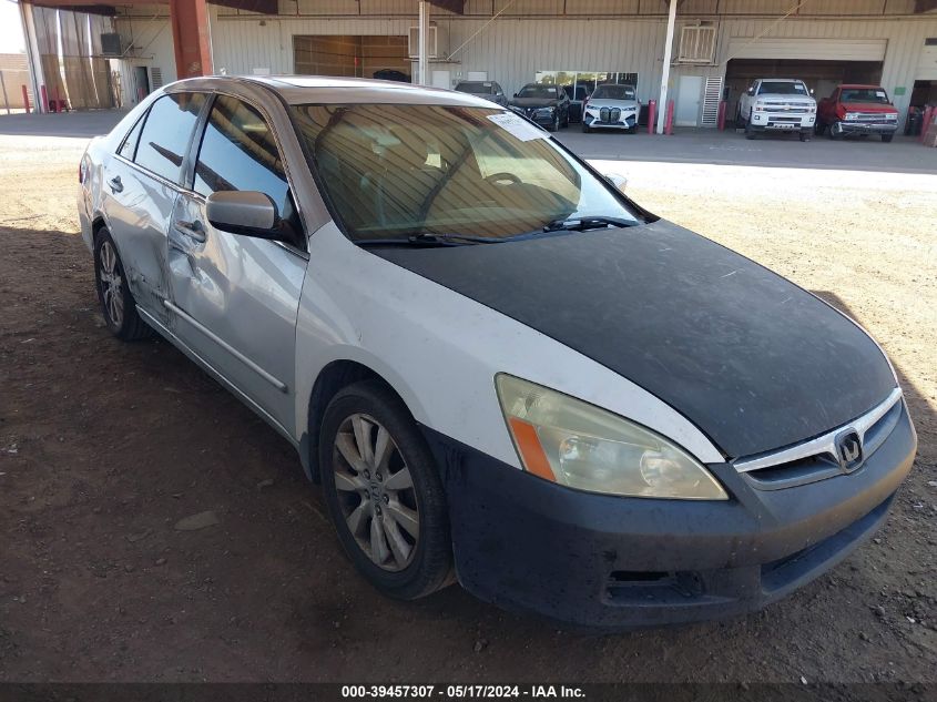 2007 Honda Accord 3.0 Ex VIN: 1HGCM66547A016683 Lot: 39457307