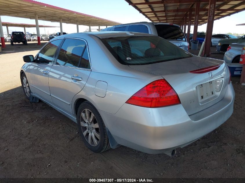 2007 Honda Accord 3.0 Ex VIN: 1HGCM66547A016683 Lot: 39457307