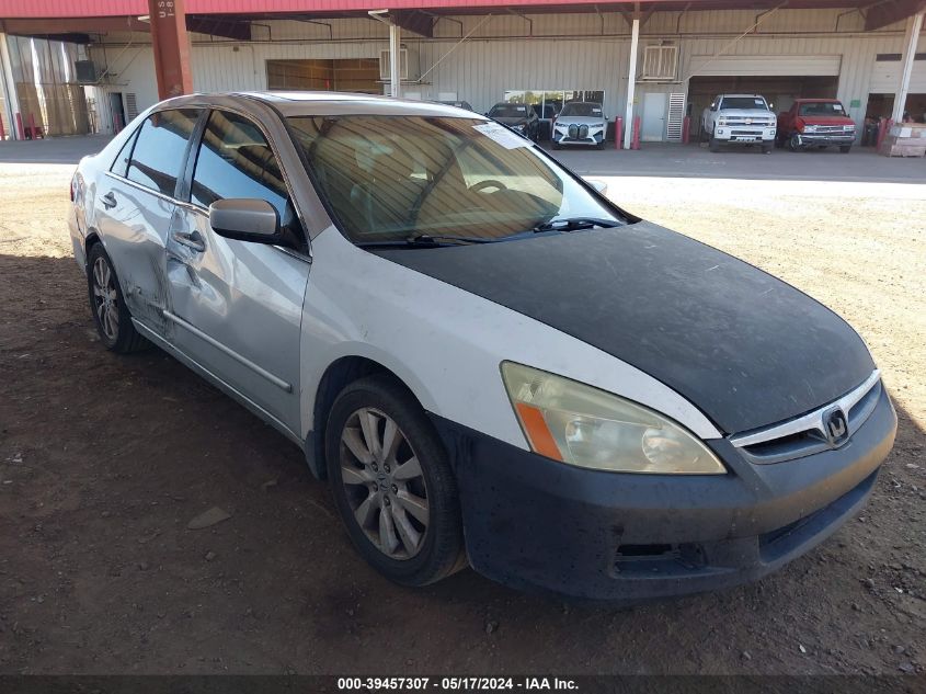 2007 Honda Accord 3.0 Ex VIN: 1HGCM66547A016683 Lot: 39457307