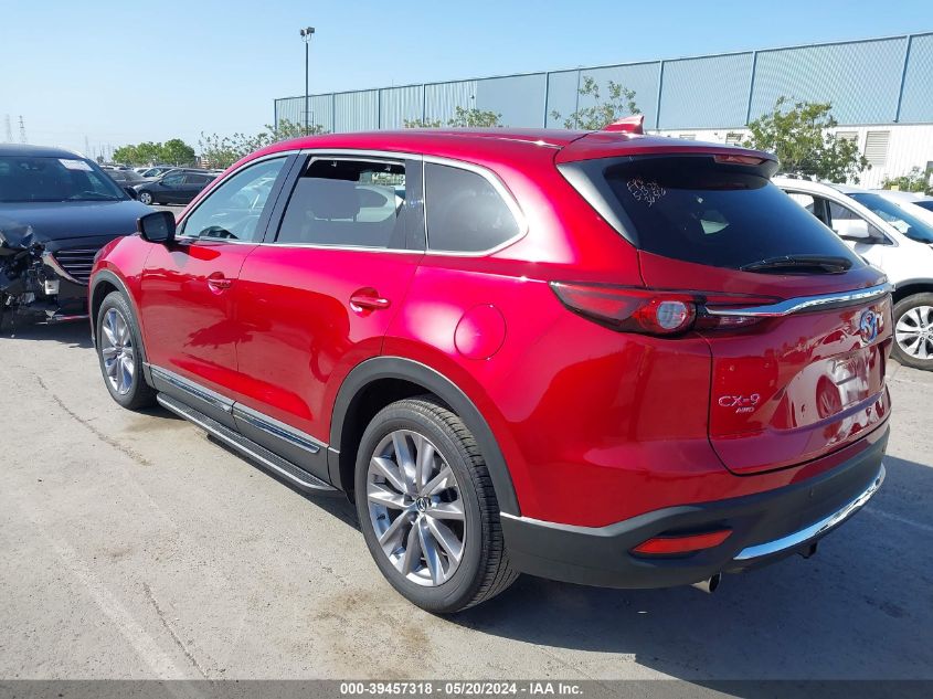 2023 Mazda Cx-9 Grand Touring VIN: JM3TCBDYXP0637043 Lot: 39457318