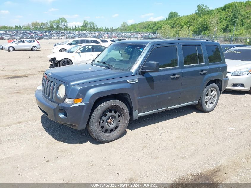 2007 Jeep Patriot Sport VIN: 1J8FF28W67D347342 Lot: 39457325