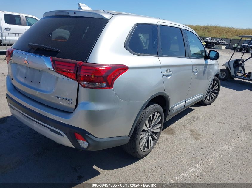 2019 Mitsubishi Outlander Se VIN: JA4AD3A33KZ046501 Lot: 39457335