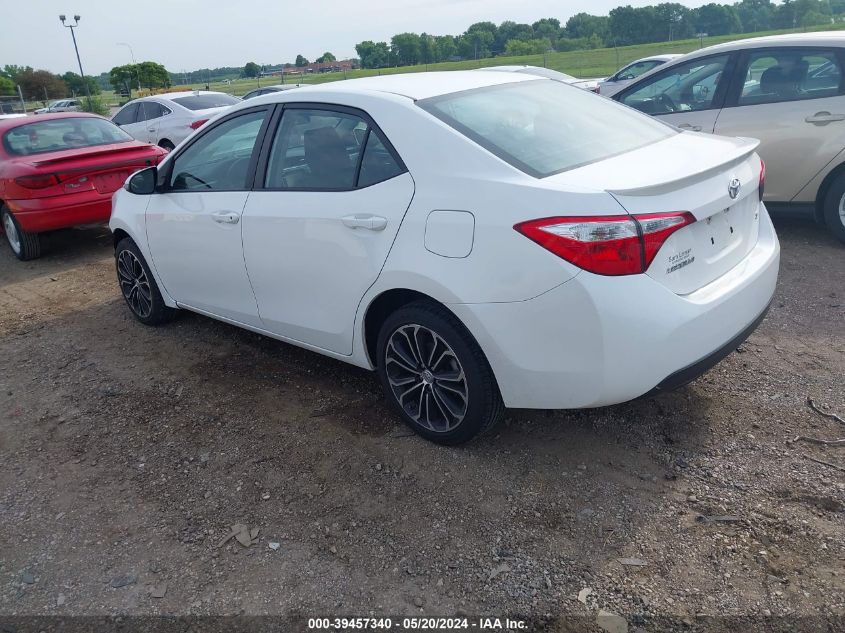 2016 Toyota Corolla S Plus VIN: 5YFBURHE1GP523691 Lot: 39457340