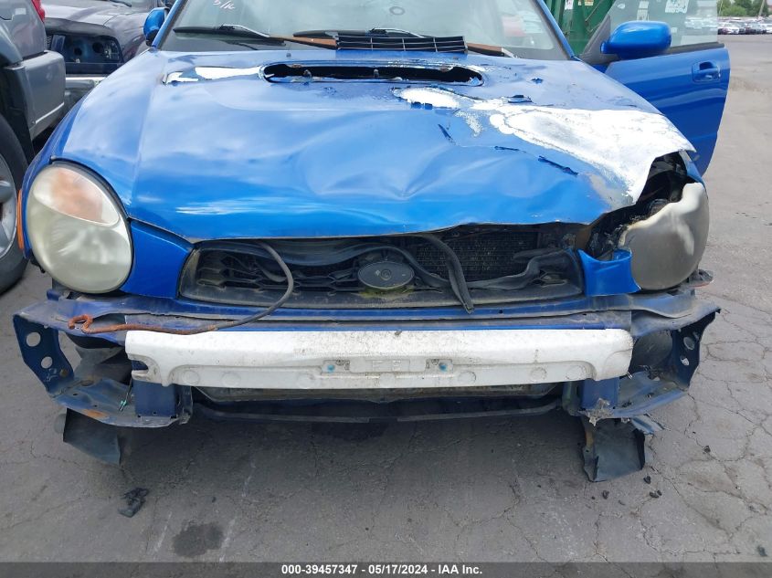 2002 Subaru Impreza Wrx VIN: JF1GD29662G528485 Lot: 39457347