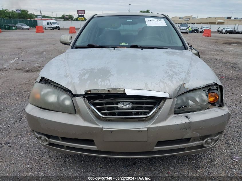 2005 Hyundai Elantra Gls/Gt VIN: KMHDN46D55U170242 Lot: 39457348
