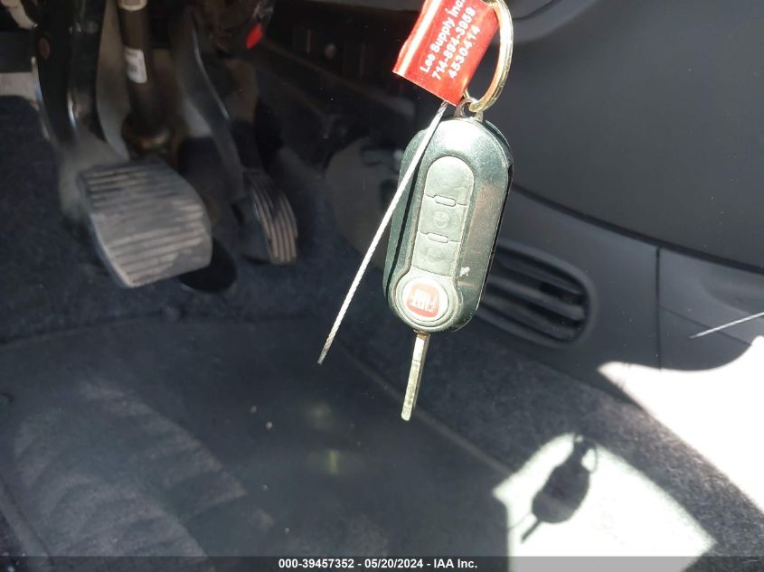 2012 Fiat 500 Pop VIN: 3C3CFFAR3CT229361 Lot: 39457352