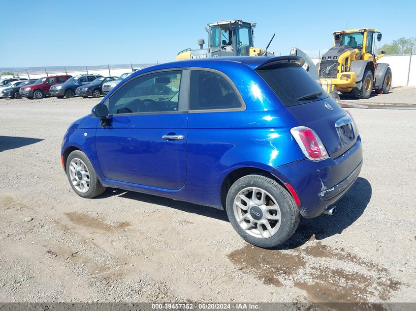 2012 Fiat 500 Pop VIN: 3C3CFFAR3CT229361 Lot: 39457352