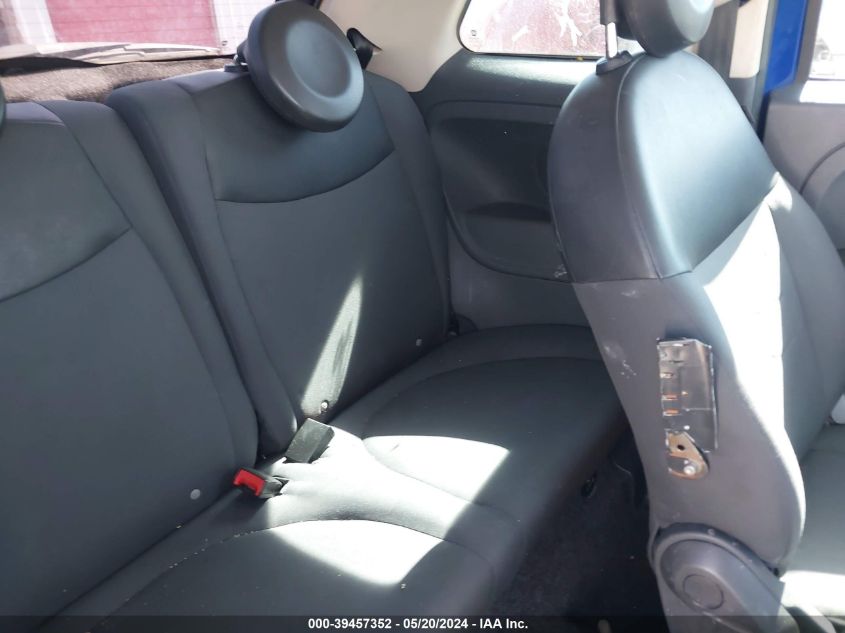 2012 Fiat 500 Pop VIN: 3C3CFFAR3CT229361 Lot: 39457352