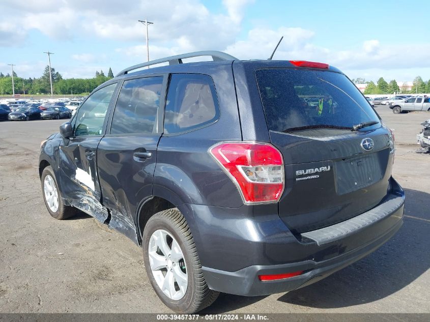 2015 Subaru Forester 2.5I Premium VIN: JF2SJADC8FH481675 Lot: 39457377