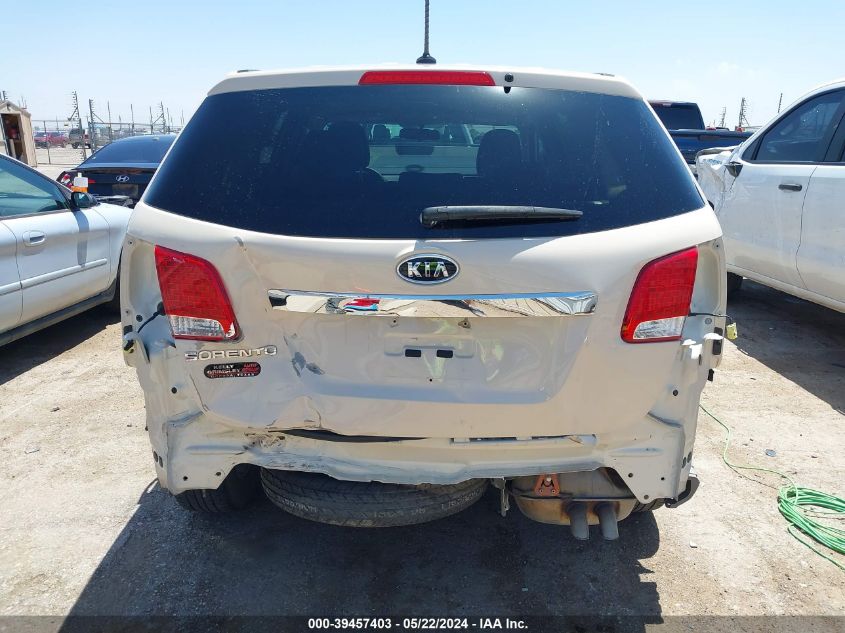 2012 Kia Sorento Lx VIN: 5XYKT3A13CG204038 Lot: 39457403