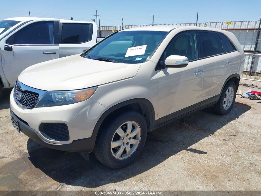 2012 Kia Sorento Lx VIN: 5XYKT3A13CG204038 Lot: 39457403