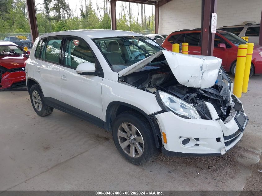 2010 Volkswagen Tiguan S VIN: WVGAV7AX3AW519161 Lot: 39457405