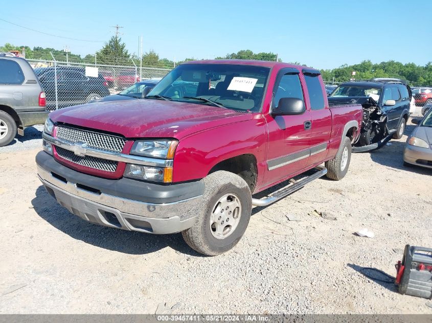 2004 Chevrolet Silverado 1500 Ls VIN: 2GCEK19V741128332 Lot: 39457411