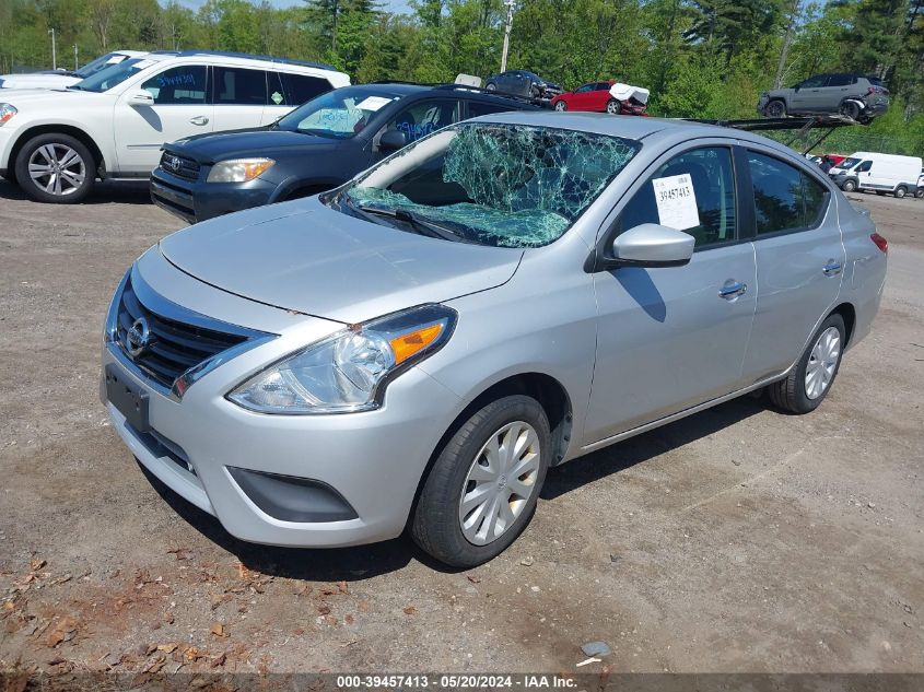 2019 Nissan Versa 1.6 Sv VIN: 3N1CN7AP8KL823447 Lot: 39457413