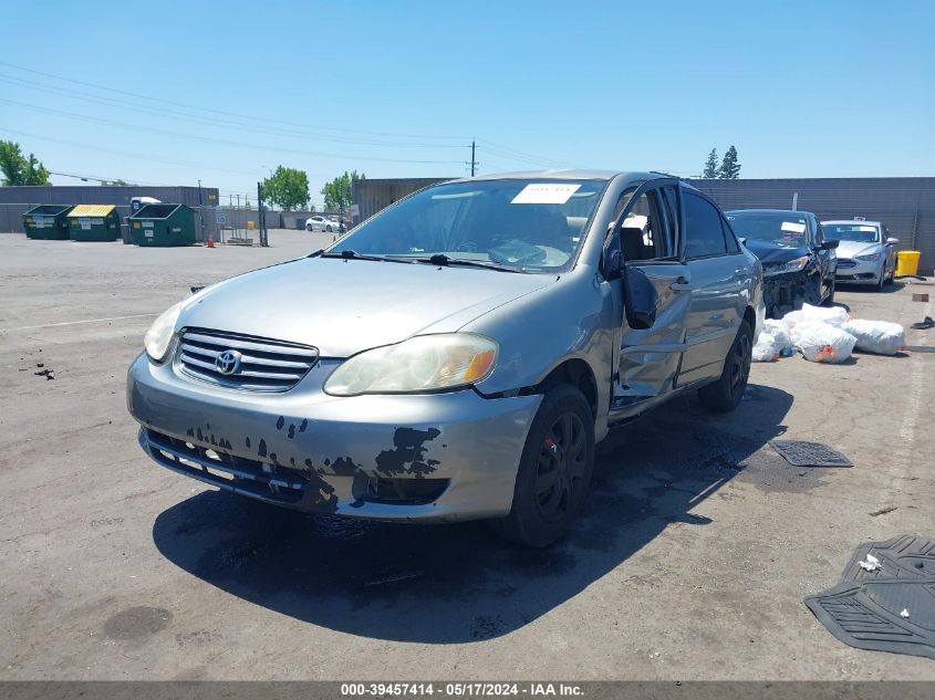 2003 Toyota Corolla Le VIN: JTDBR32E830047158 Lot: 39457414