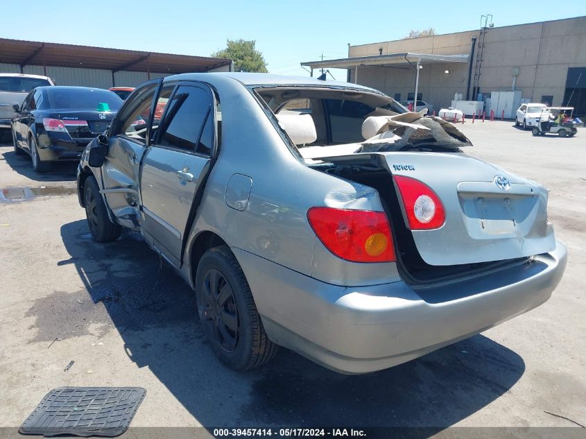 2003 Toyota Corolla Le VIN: JTDBR32E830047158 Lot: 39457414