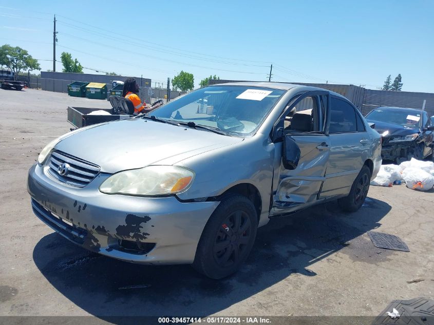 2003 Toyota Corolla Le VIN: JTDBR32E830047158 Lot: 39457414